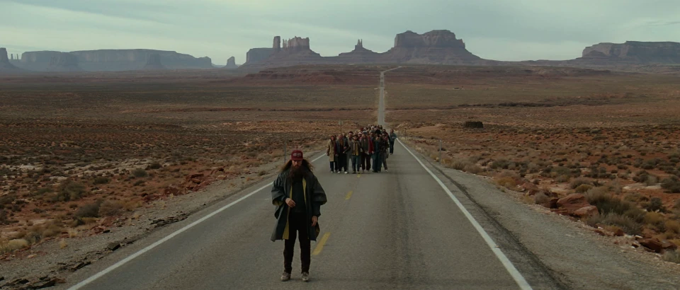 Forrest Gump dit : Je suis fatigué, je rentre chez moi.